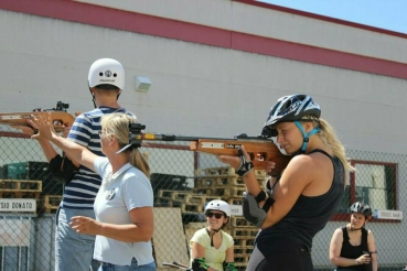 Mobile Biathlon Laser Schießstände mieten